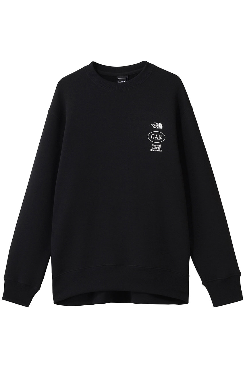 ザ・ノース・フェイス/THE NORTH FACEの【UNISEX】GARスウェットクルー(ブラック/NT12666)
