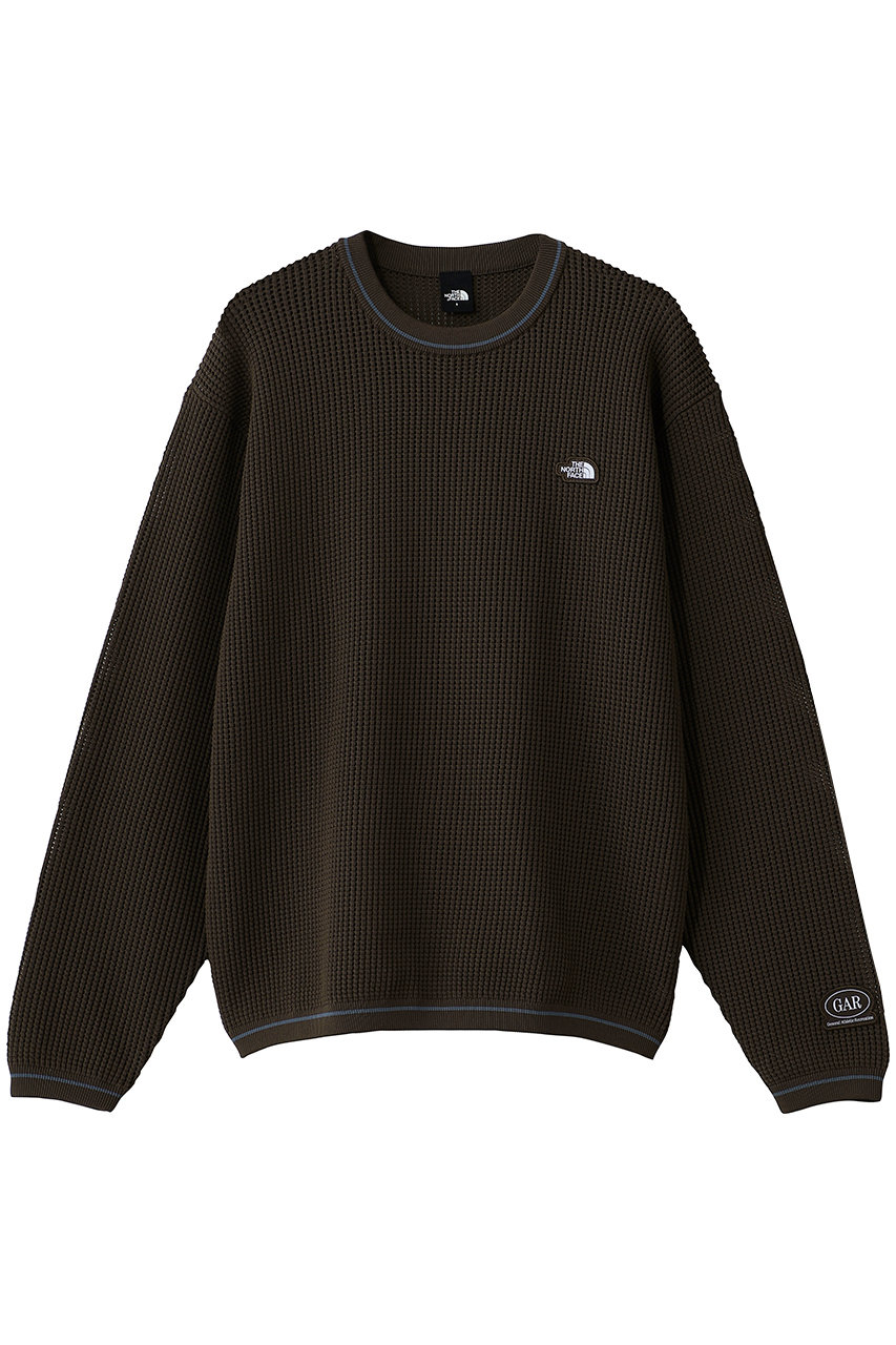 ザ・ノース・フェイス/THE NORTH FACEの【UNISEX】GARニットクルー(ダークチェスナット/NT92665)