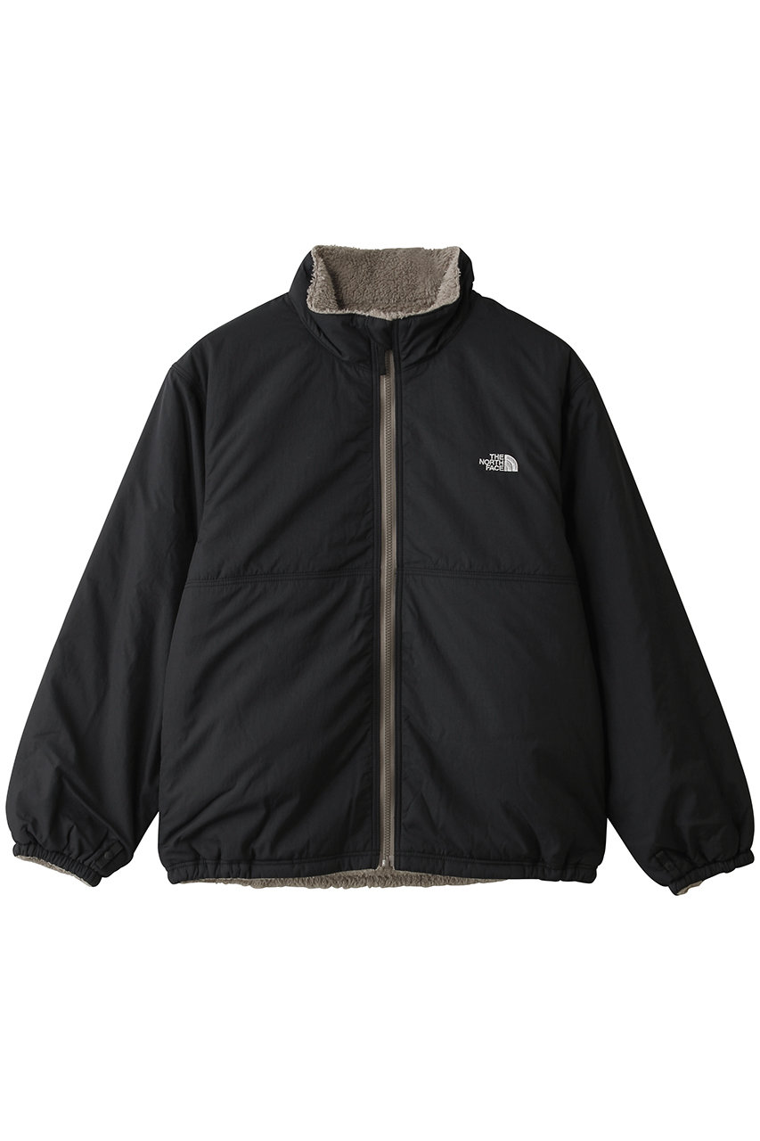 ザ・ノース・フェイス/THE NORTH FACEの【KIDS】リバーシブルコージージャケット(ブラック×マッシュルーム/NYJ82532)
