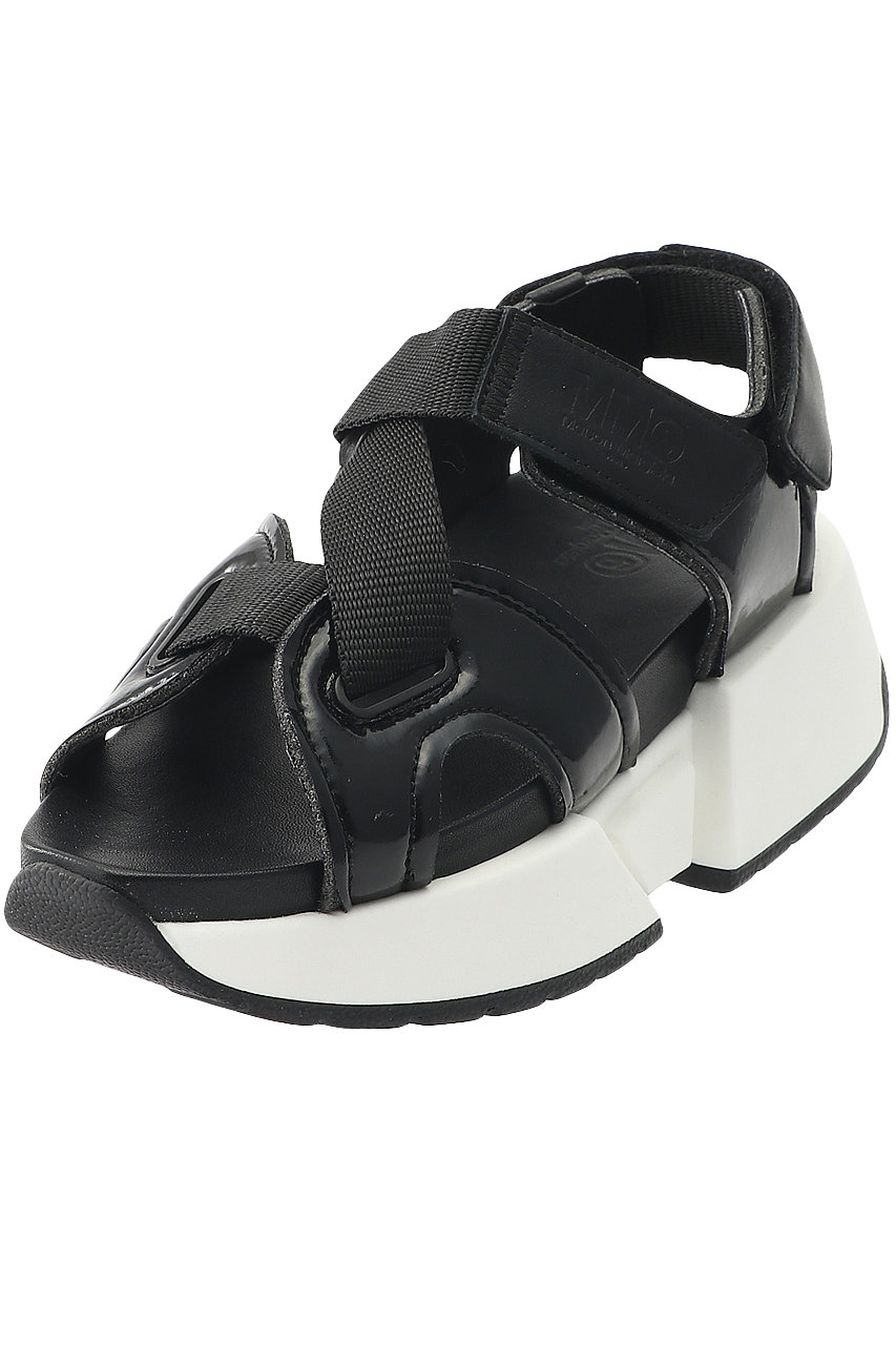 MM6 Maison Margiela エムエム6 メゾン マルジェラ スポーツサンダル ブラック