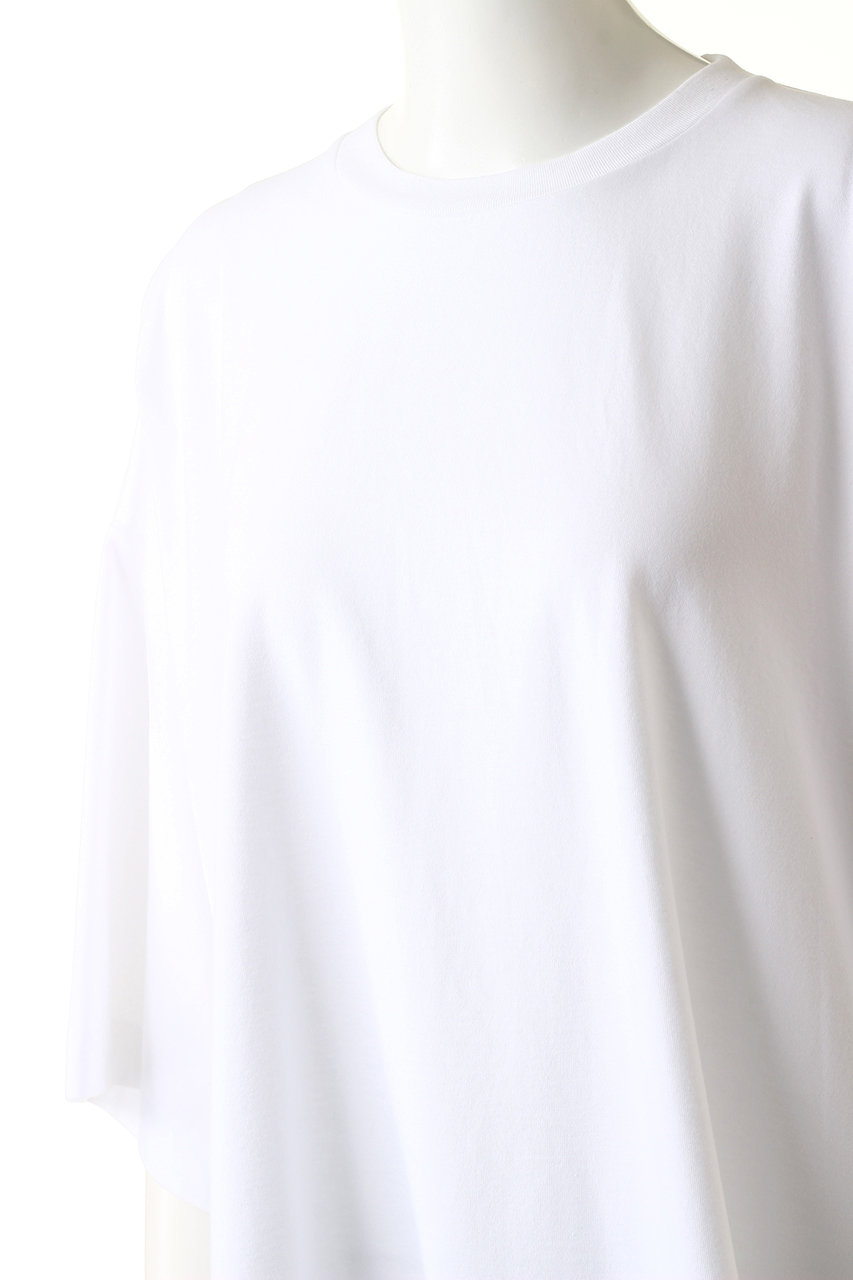 Mm6 Maison Margiela エムエム6 メゾン マルジェラ アメリカンジャージーtシャツドレス ホワイト の通販 Elleshop エル ショップ