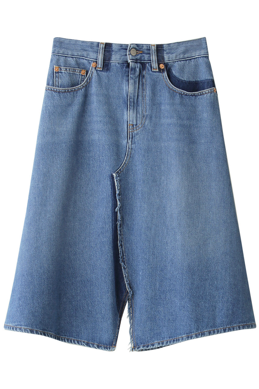 MM6 Maison Margiela エムエム6 メゾン マルジェラ デニムスカート ミディアムキャスト+シャドー