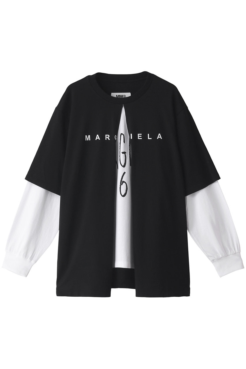 翌日発送 MM6 Maison Margiela Double Layer T-shirt ダブルレイヤー 