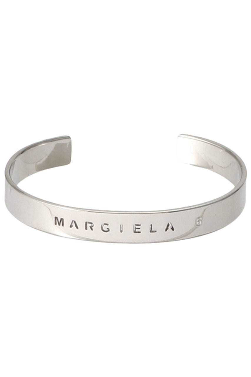 エムエム6 メゾン マルジェラ/MM6 Maison Margielaのロゴ入りブレスレット(シルバー/SM6UY0019SV0123)