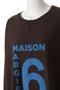 ロゴスウェットシャツ エムエム6 メゾン マルジェラ/MM6 Maison Margiela