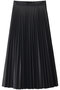 フェイクレザープリーツスカート エムエム6 メゾン マルジェラ/MM6 Maison Margiela ブラック