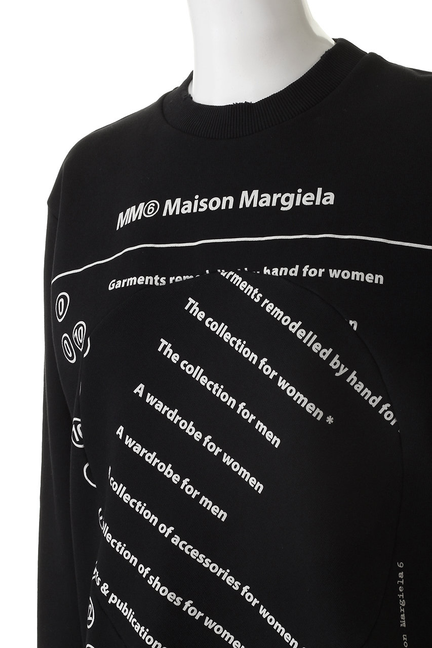 MM6 Maison Margiela(エムエム6 メゾン マルジェラ)｜ロゴスウェット ...