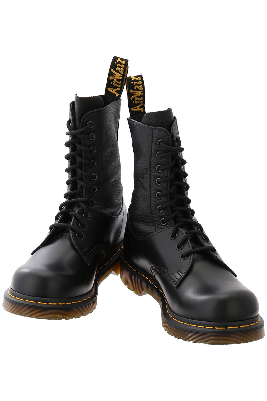 MM6 Maison Margiela(エムエム6 メゾン マルジェラ)｜【MEN】【MM6 Maison Margiela×Dr.Martens】10  EYE-TWISTED AND REIMAGINED-85 LAS ブーツ/ブラック/ブラック の通販｜ELLESHOP・(エル・ショップ)