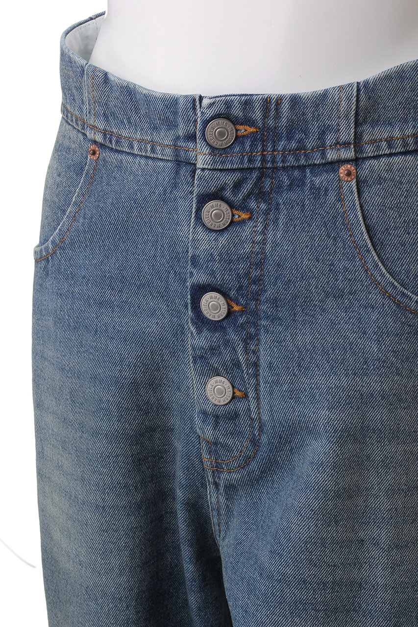 デニム・ジーパン MM6 MAISON MARGIELA Women Denim Pants S62LB0190 M30011963 Bl MM6 Maison Margiela(エムエム6 メゾン マルジェラ)｜5ポケット