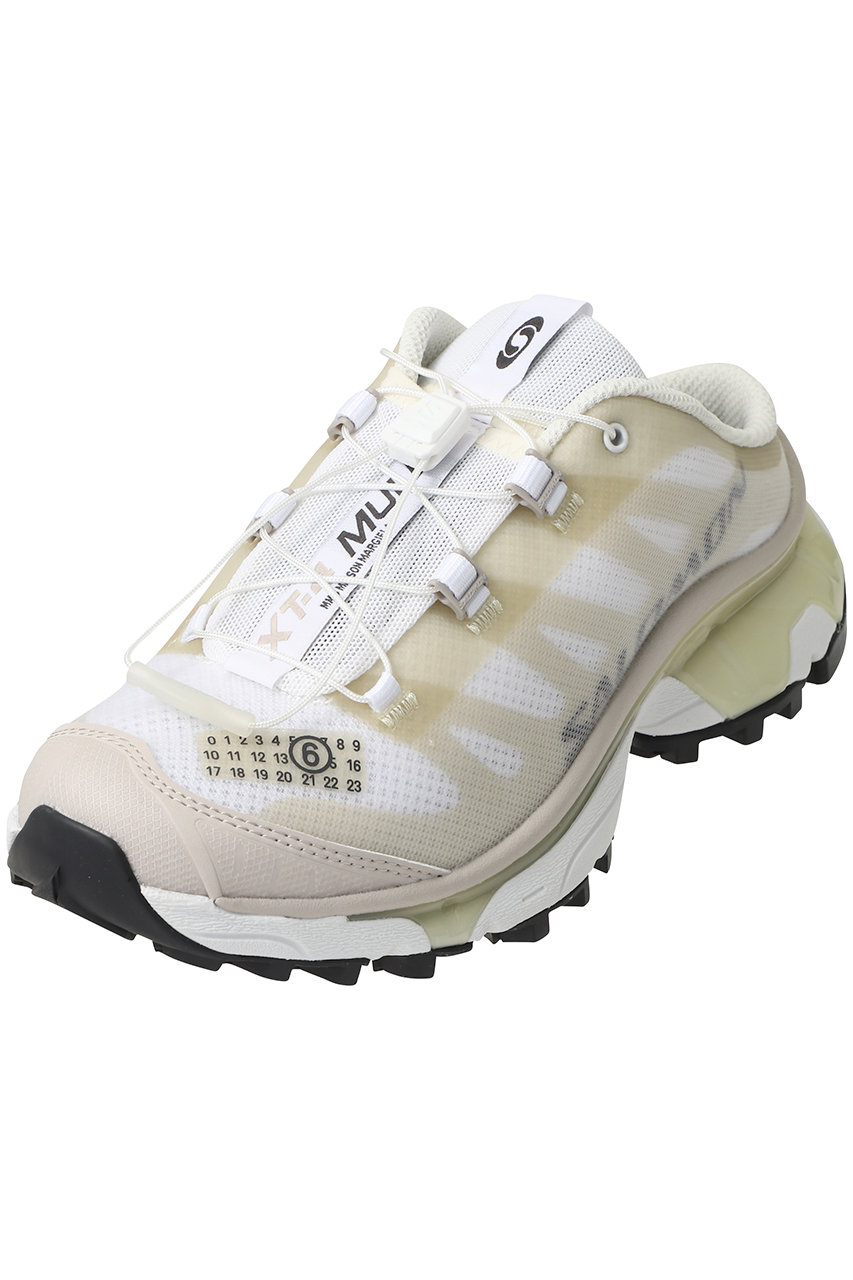 MM6 Maison Margiela 【MM6 Maison Margiela×SALOMON】XT MULE 4 スニーカー (ホワイト/グリーンヘイズ/シルバー, 37 1/3(23)) エムエム6 メゾン マルジェラ ELLE SHOP MM6 Maison Margiela 【MM6 Maison Margiela×SALOMON】XT MULE 4 スニーカー (ホワイト/グリーンヘイズ/シルバー, 37 1/3(23)) エムエム6 メゾン マルジェラ ELLE SHOP
