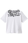 MM6 MAISON MARGIELA マルジェラ　Tシャツ　ホワイト　Sサイズ MM6 Maison Margiela(エムエム6 メゾン マルジェラ)｜Vネック プリント