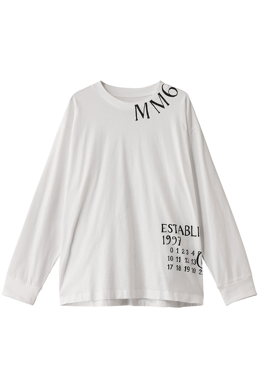 エムエム6 メゾン マルジェラ/MM6 Maison Margielaの【MEN】Tシャツ(オフホワイト/SH0GC0047S24312)