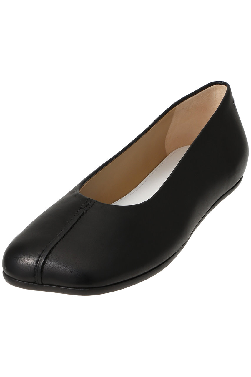 MM6 ステッチアウトレザー バレリーナ シューズ MM6 Maison Margiela(エムエム6 メゾン マルジェラ)｜Stitch-out