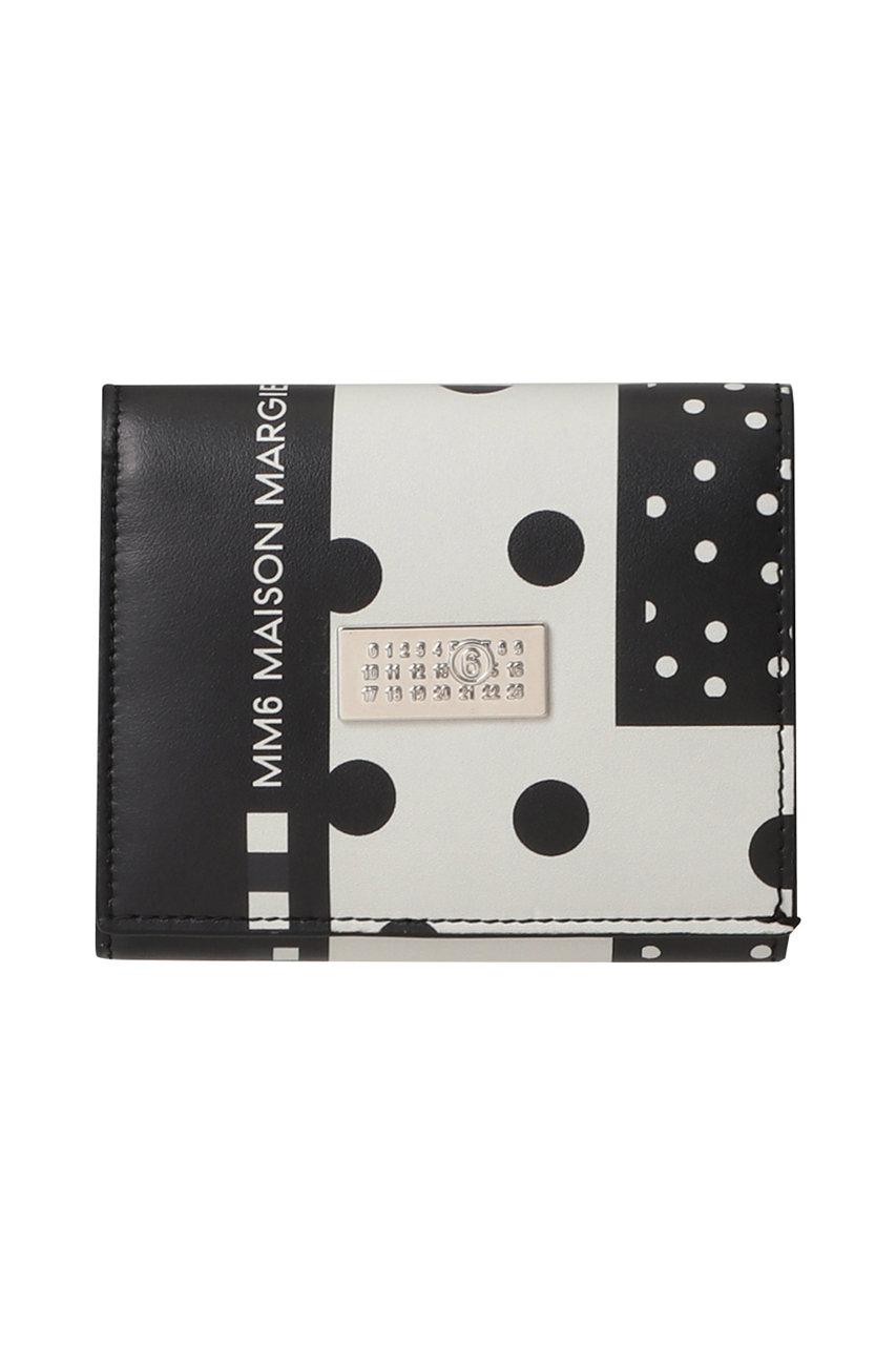 MM6 Maison Margiela 【UNISEX】TRIFOLD ウォレット (ホワイト/ブラック, UNI) エムエム6 メゾン マルジェラ ELLE SHOP MM6 Maison Margiela 【UNISEX】TRIFOLD ウォレット (ホワイト/ブラック, UNI) エムエム6 メゾン マルジェラ ELLE SHOP