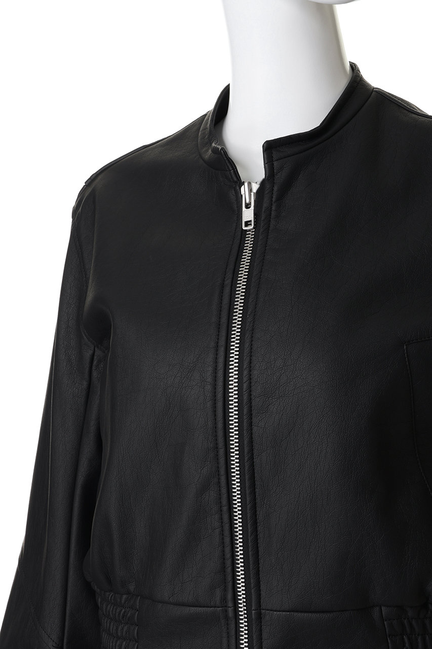 やまさん　maison margiela ノーカラー　レザー　ジャケット MM6 Maison Margiela(エムエム6 メゾン マルジェラ)｜ノーカラー