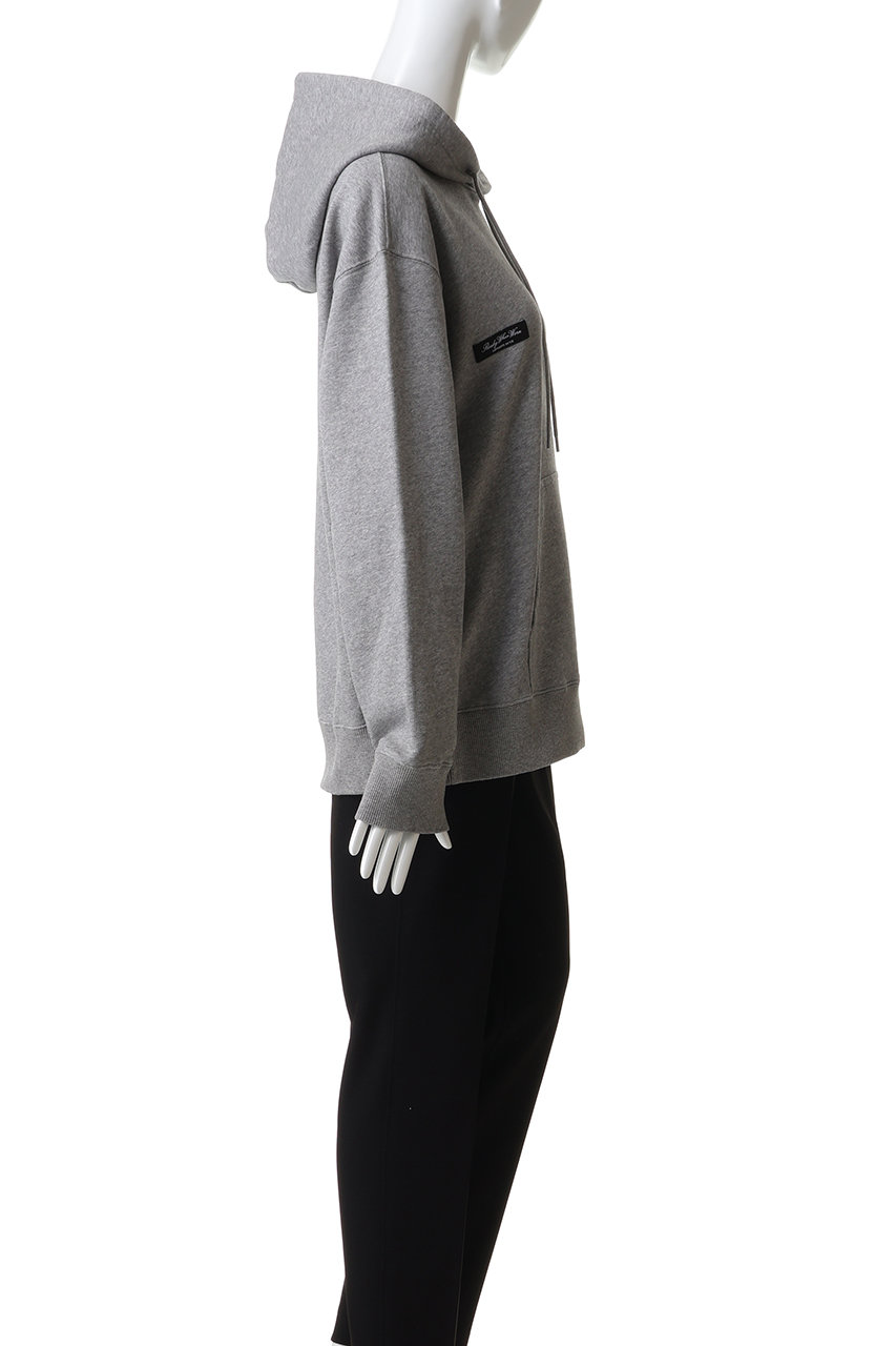 MM6 MAISON MARGIELAリボン・フード付きスウェット　グレー系 MM6 MAISON MARGIELA マルジェラパーカーグレーリボン タグ付き 【公式