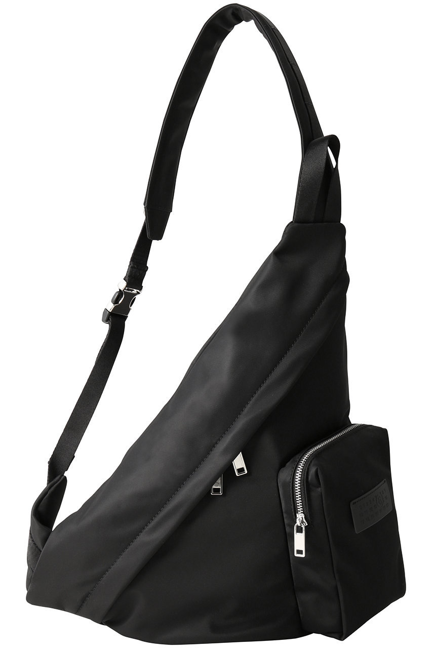 エムエム6 メゾン マルジェラ/MM6 Maison Margielaのジャパニーズ スリング バッグ(ブラック/SB5WG0019P8504)