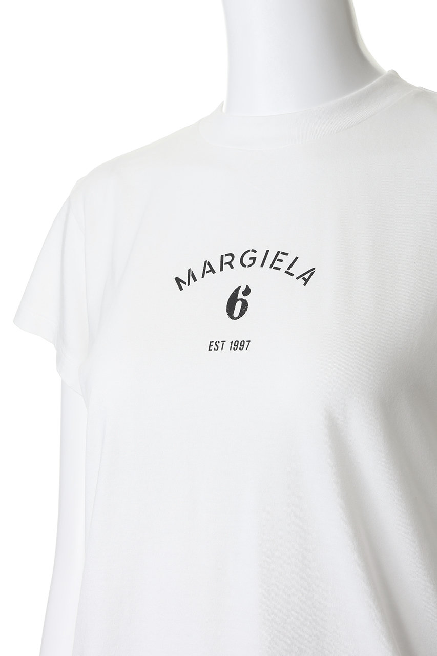 MM6 ロゴプリントTシャツ MM6 Maison Margiela(エムエム6 メゾン マルジェラ)｜ロゴプリントT