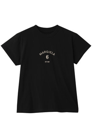 エムエム6 メゾン マルジェラ/MM6 Maison MargielaのロゴプリントTシャツ