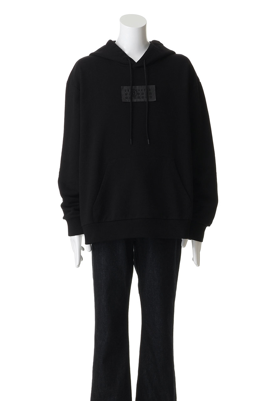 新品 メゾン マルジェラ クラシック レギュラー スウェット シャツ ブラック MM6 Maison Margiela(エムエム6 メゾン マルジェラ)｜【MEN】ロゴ