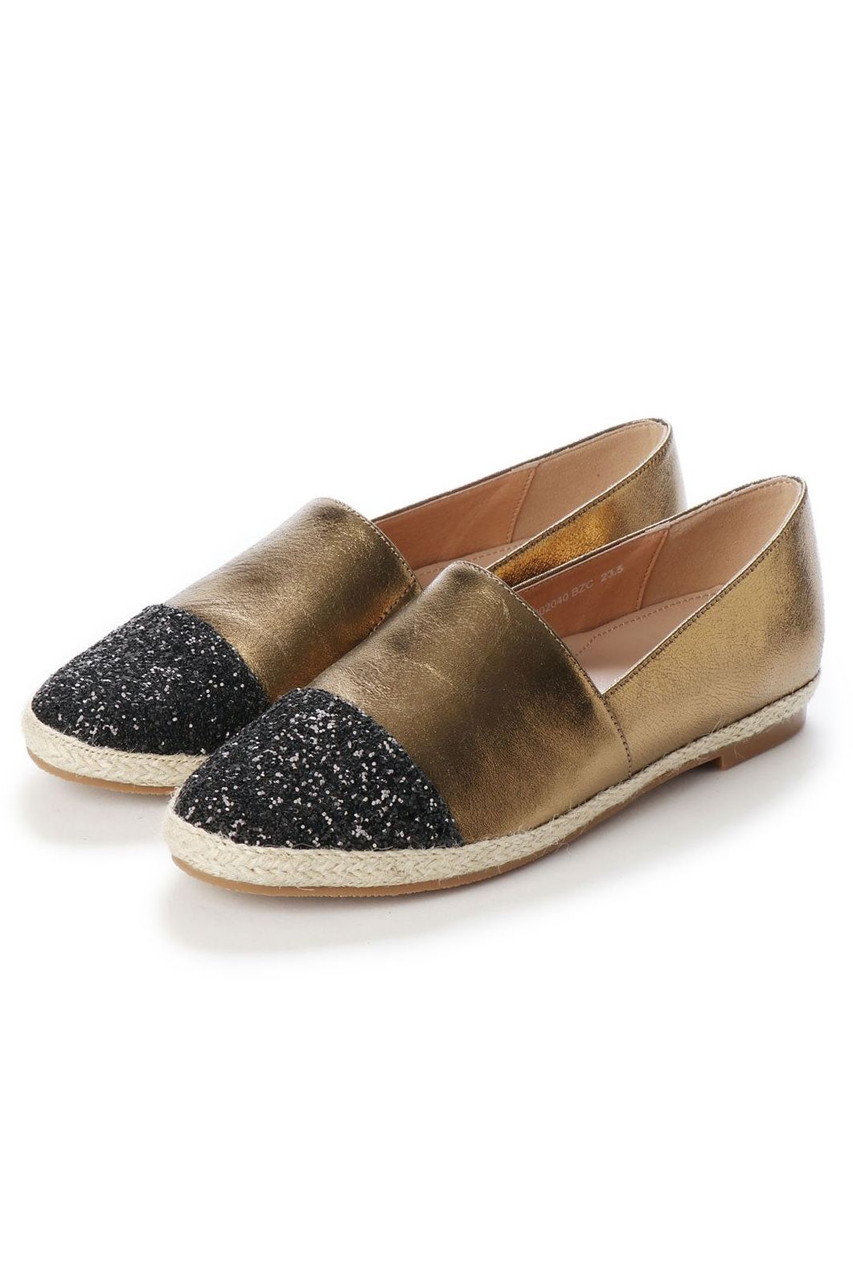 SALE 【30%OFF】 MODE ET JACOMO モード・エ・ジャコモ 【低反発クッション】キャップトゥエスパドリーユ ブロンズコンビ