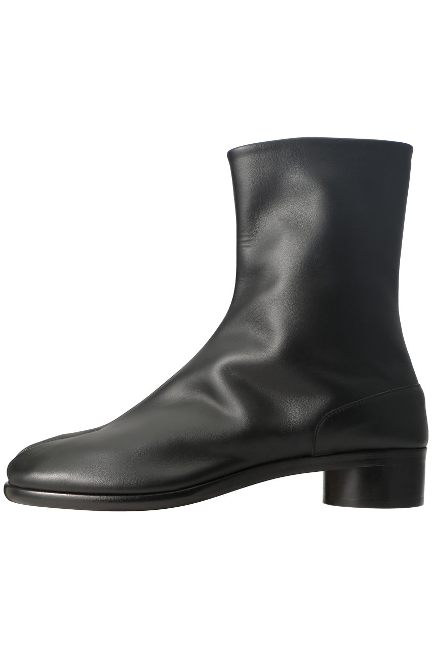 定番 人気アイテム 2019年 メゾン マルジェラ 22 Maison Margiela 22 TABI BOOTS レザー 足袋ブーツ 39 (約26cm)/ブラック【2400013790680】 - レディースシューズ