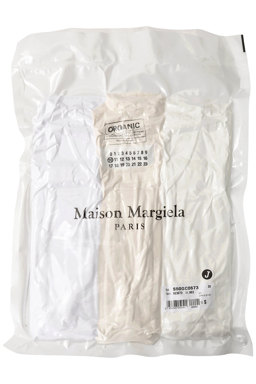 【Maison Margiela】メゾン マルジェラ 3枚パックT (サイズL)65%OFF