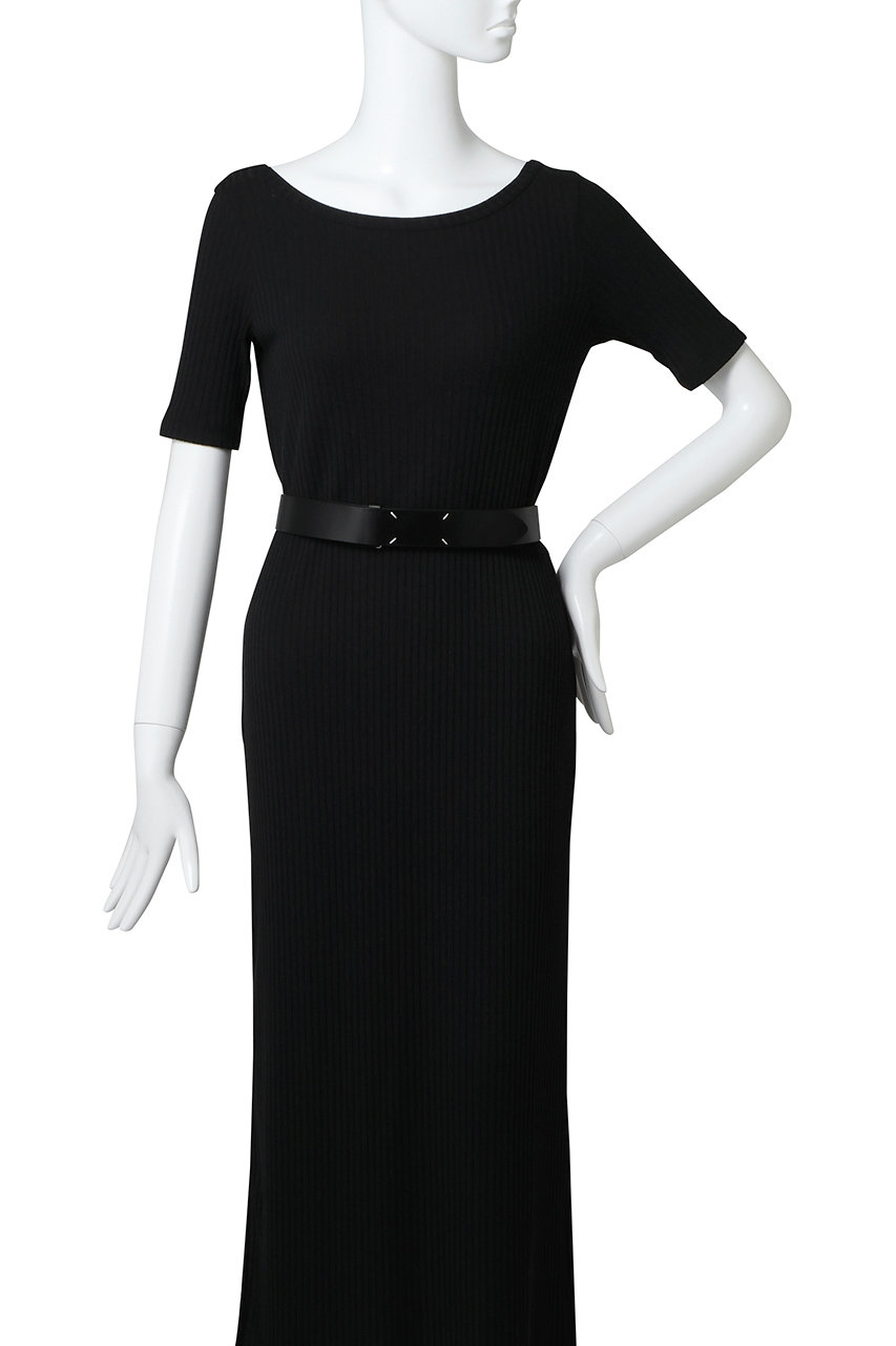 Maison Margiela(メゾン マルジェラ)｜4ステッチ ベルト35MM/ブラック