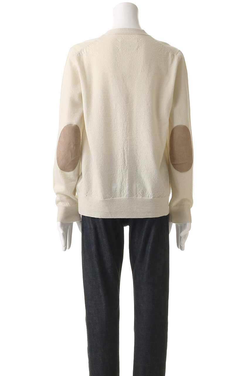 Maison Margielaウールカーディガン ホワイト xsサイズ Maison Margielaウールカーディガン ホワイト xsサイズ