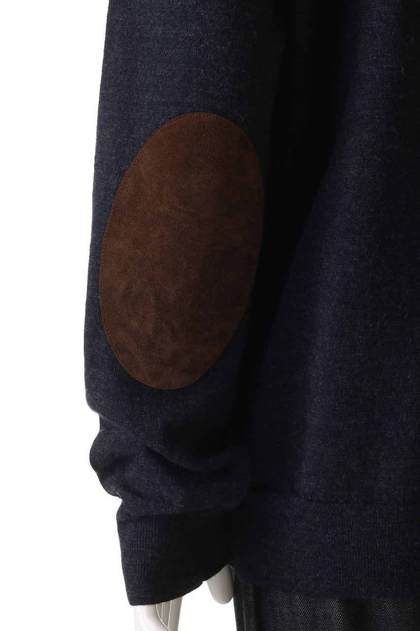 Maison Margiela ネイビー ニットポロシャツ 肘パッチ　Sサイズ Maison Margiela(メゾン マルジェラ)｜【MEN】ニット ポロ