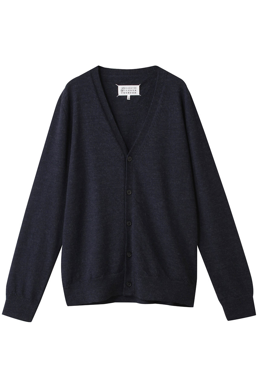 Maison Margiela 【MEN】ニット カーディガン (ネイビー, M) メゾン マルジェラ ELLE SHOP Maison Margiela 【MEN】ニット カーディガン (ネイビー, M) メゾン マルジェラ ELLE SHOP
