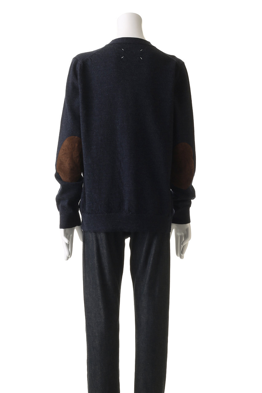 ダークネイビー Vネックカーディガン Maison Margiela Maison Margiela(メゾン マルジェラ)|【MEN】ニット