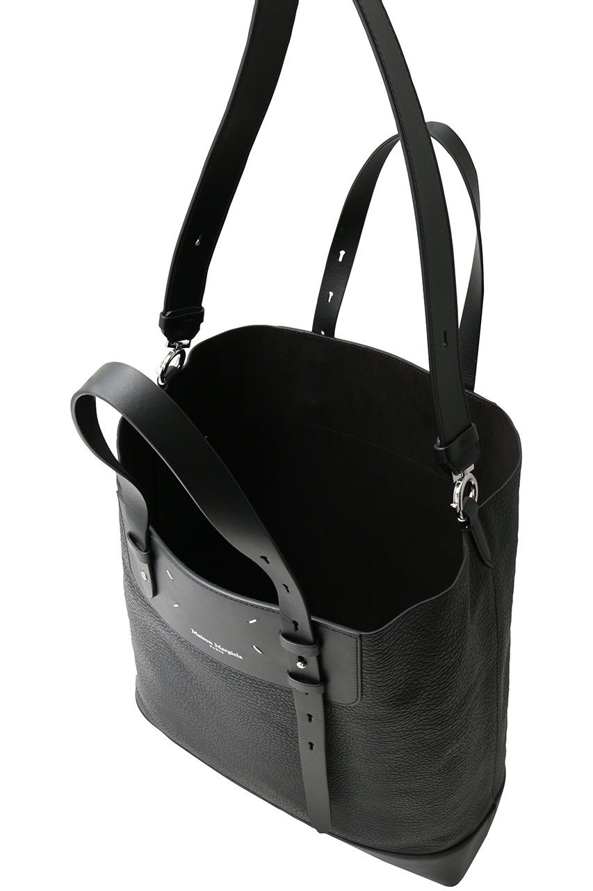 Maison Margiela ブラックレザー バッグ エムエムシックス メゾン マルジェラ MM6 Maison Margiela