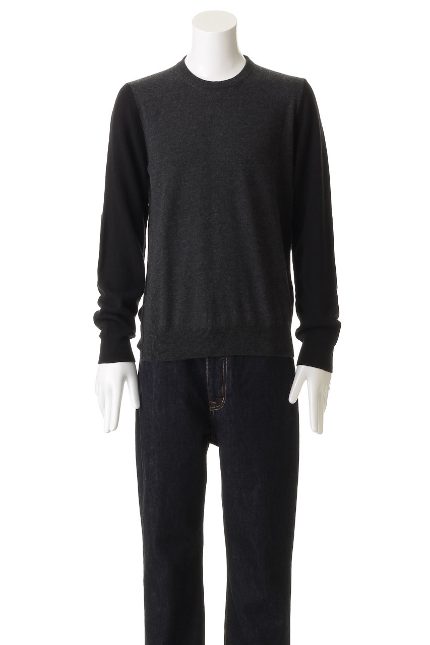 Maison Margiela(メゾン マルジェラ)｜【MEN】バイカラー クルーネック