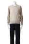【MEN】バイカラー クルーネック ニットトップス メゾン マルジェラ/Maison Margiela