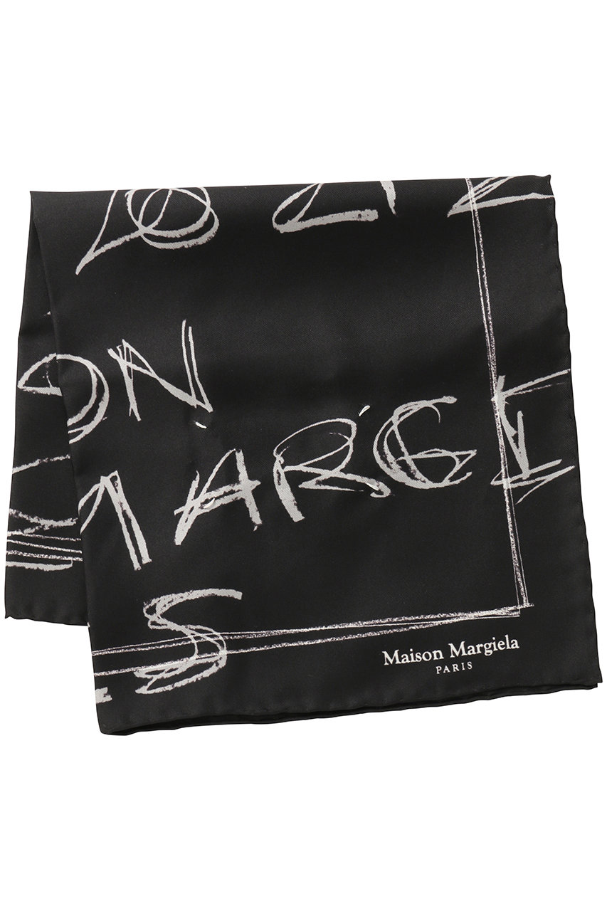メゾン マルジェラ/Maison Margielaの【UNISEX】スカーフ(ブラック/S51TF0048M35819)