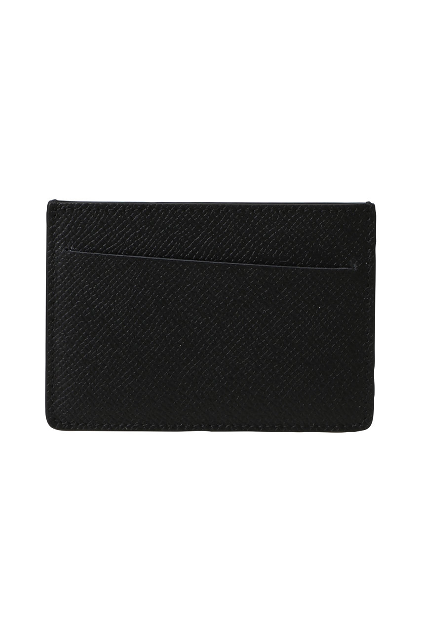 メゾン マルジェラ/Maison Margielaの【UNISEX】４ステッチ カードホルダー(ブラック/SA1VX0007P4745)