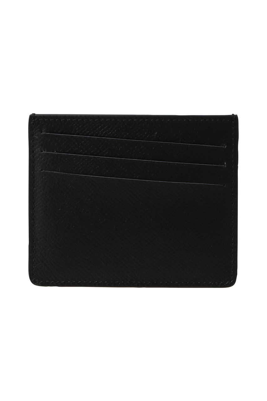 メゾン マルジェラ/Maison Margielaの【UNISEX】４ステッチ カードホルダー(ブラック/SA1VX0009P4745)