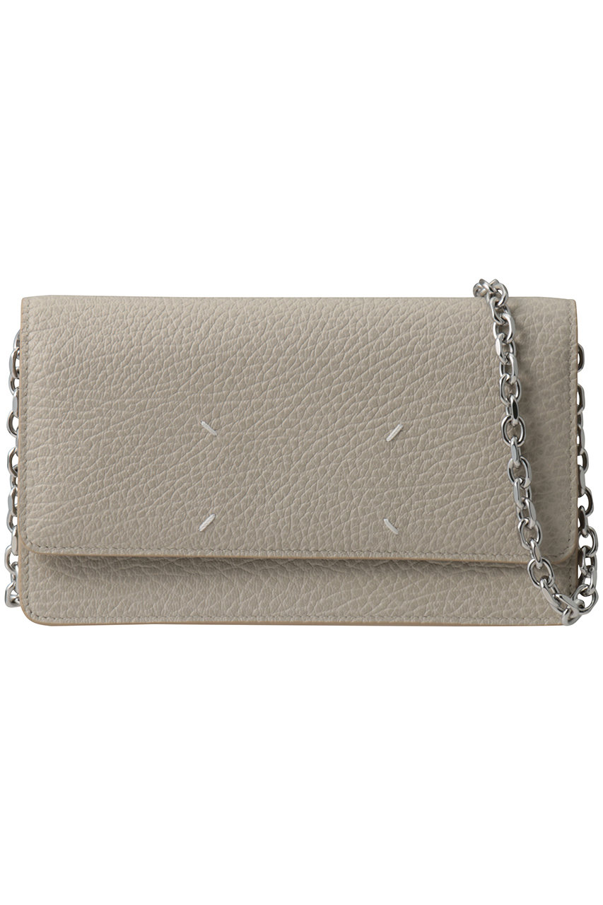 メゾン マルジェラ/Maison Margielaの【UNISEX】4ステッチ チェーン ウォレット(ストーン/SA3UI0008P4455)