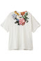 フラワーVネック Tシャツ メゾン マルジェラ/Maison Margiela オフホワイト