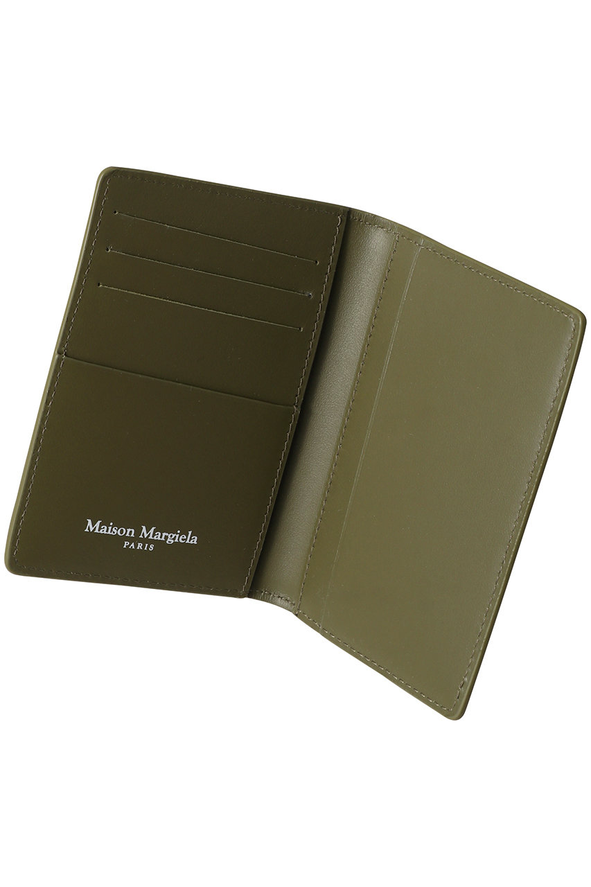 専用マルジェラ　カードホルダー 4ステッチ　財布　カード付属　カーキ Maison Margiela（メゾンマルジェラ） 名刺入れ（カードケース） FOUR