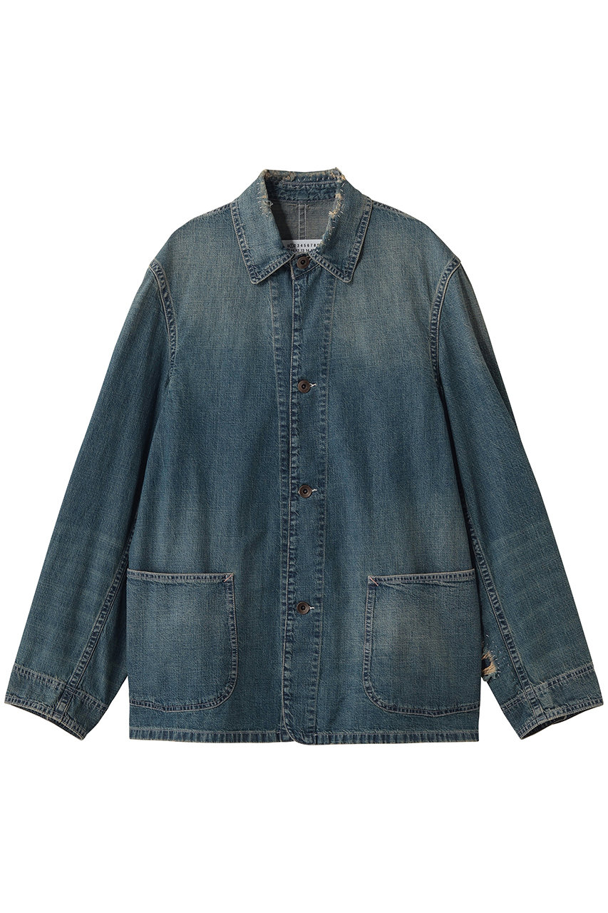 メゾン マルジェラ/Maison Margielaの【MEN】スポーツジャケット(ウォッシュドブルー/S50AM0658M30021)