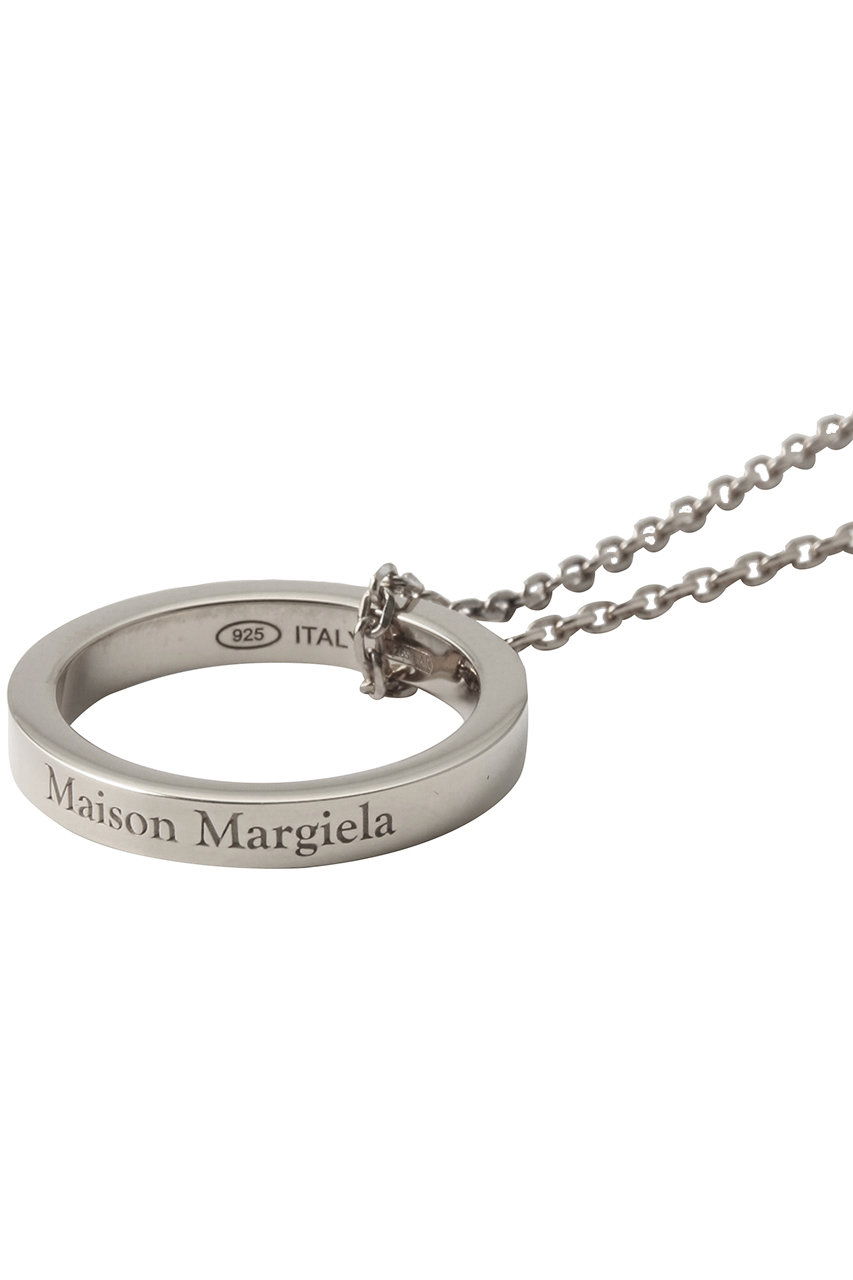 マルジェラ シルバーリングネックレス Maison Margiela(メゾン マルジェラ)｜【UNISEX】ロゴ リファレンス