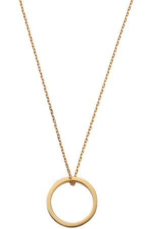 メゾン マルジェラ/Maison Margielaの【UNISEX】ロゴ リファレンス ネックレス ウィズ リング 3 mm(150200/150201)