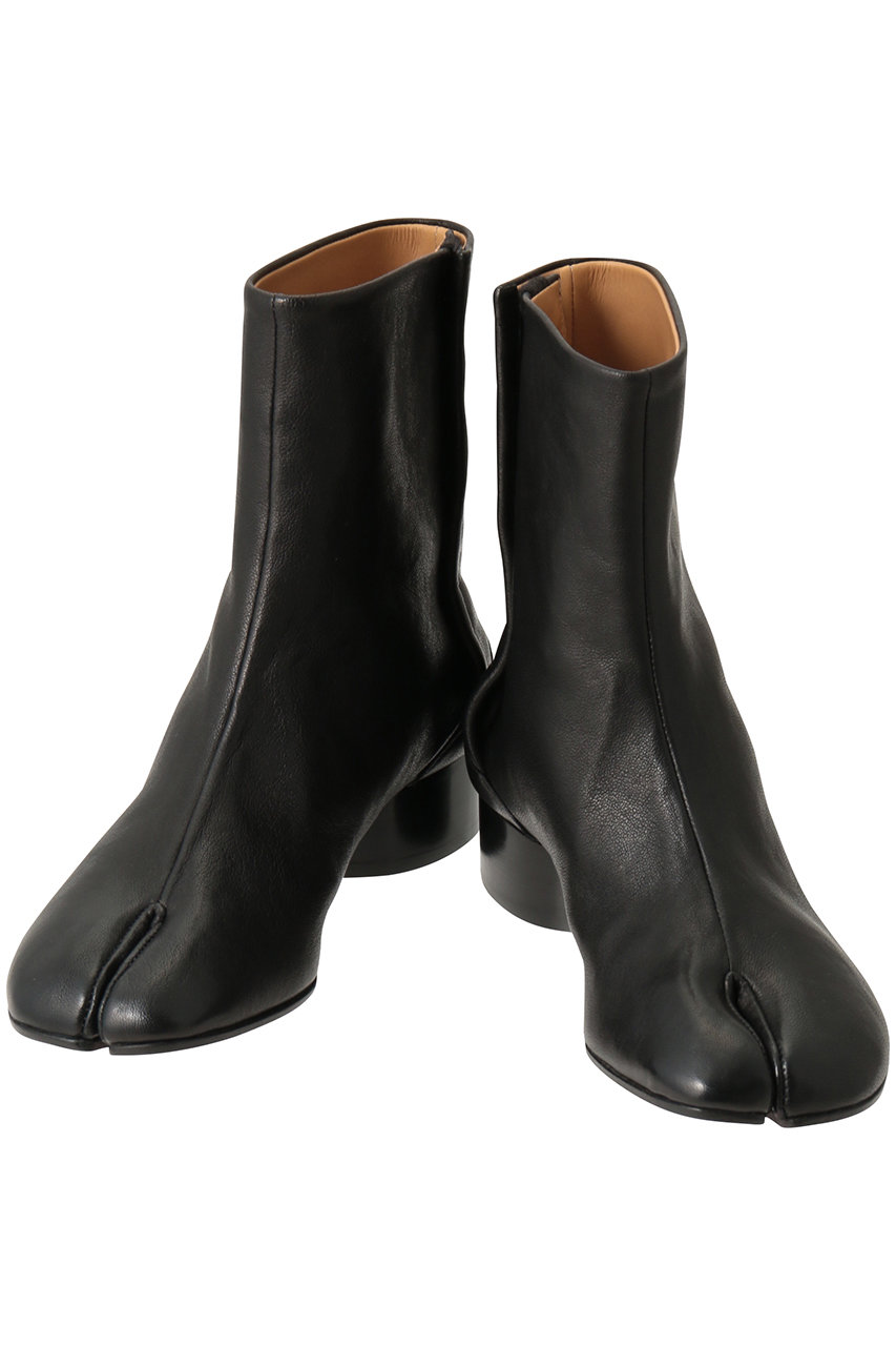 裏張り済　メゾンマルジェラ Tabi　ブーツ 24cm Maison Margiela(メゾン マルジェラ)｜TABI ブーツ/ブラック の通販