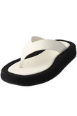 THE ROW ザロウ GINZAサンダル BLK/WHT 【正規品】