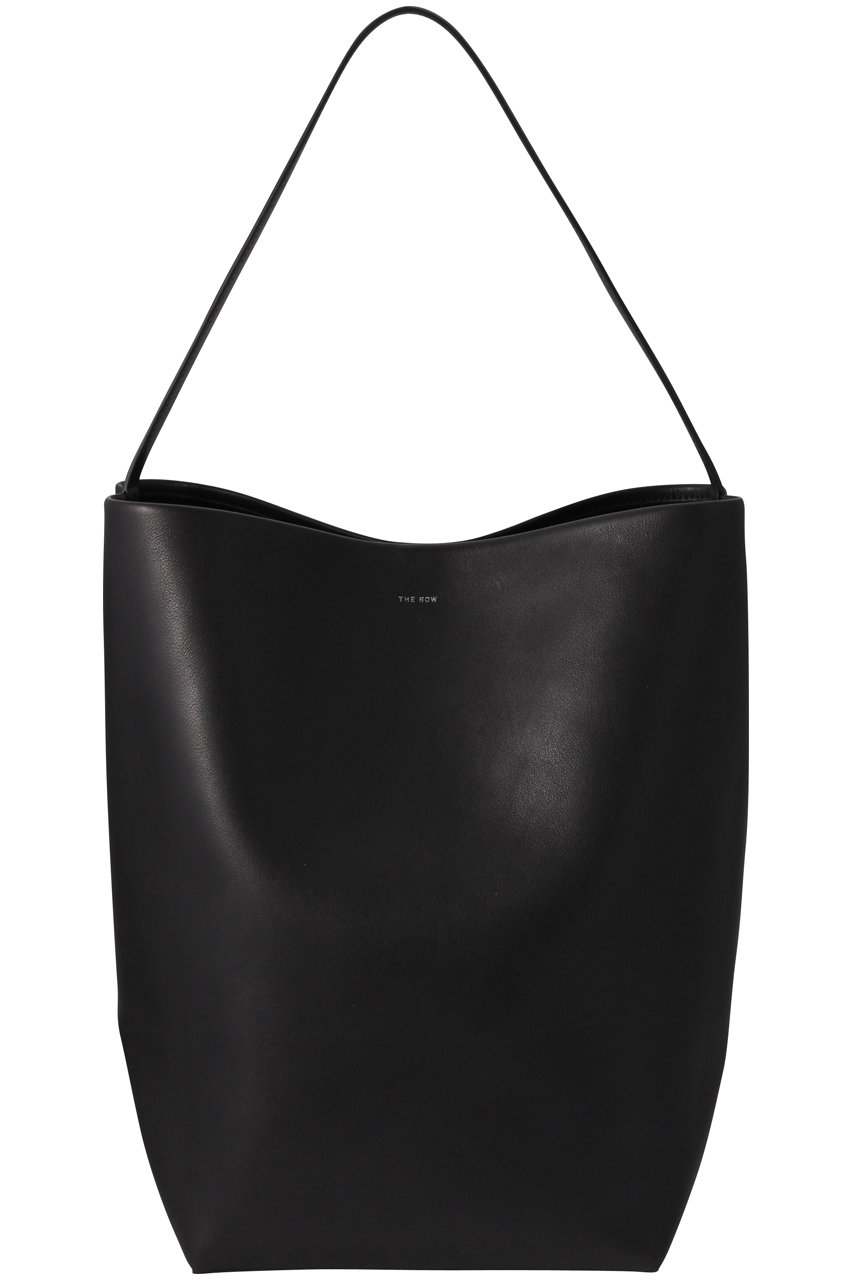 ＜ELLE SHOP＞ THE ROW LARGE N/S PARK TOTE(SADDLE LEATHER) (ブラック F) ザ・ロウ ELLE SHOP画像