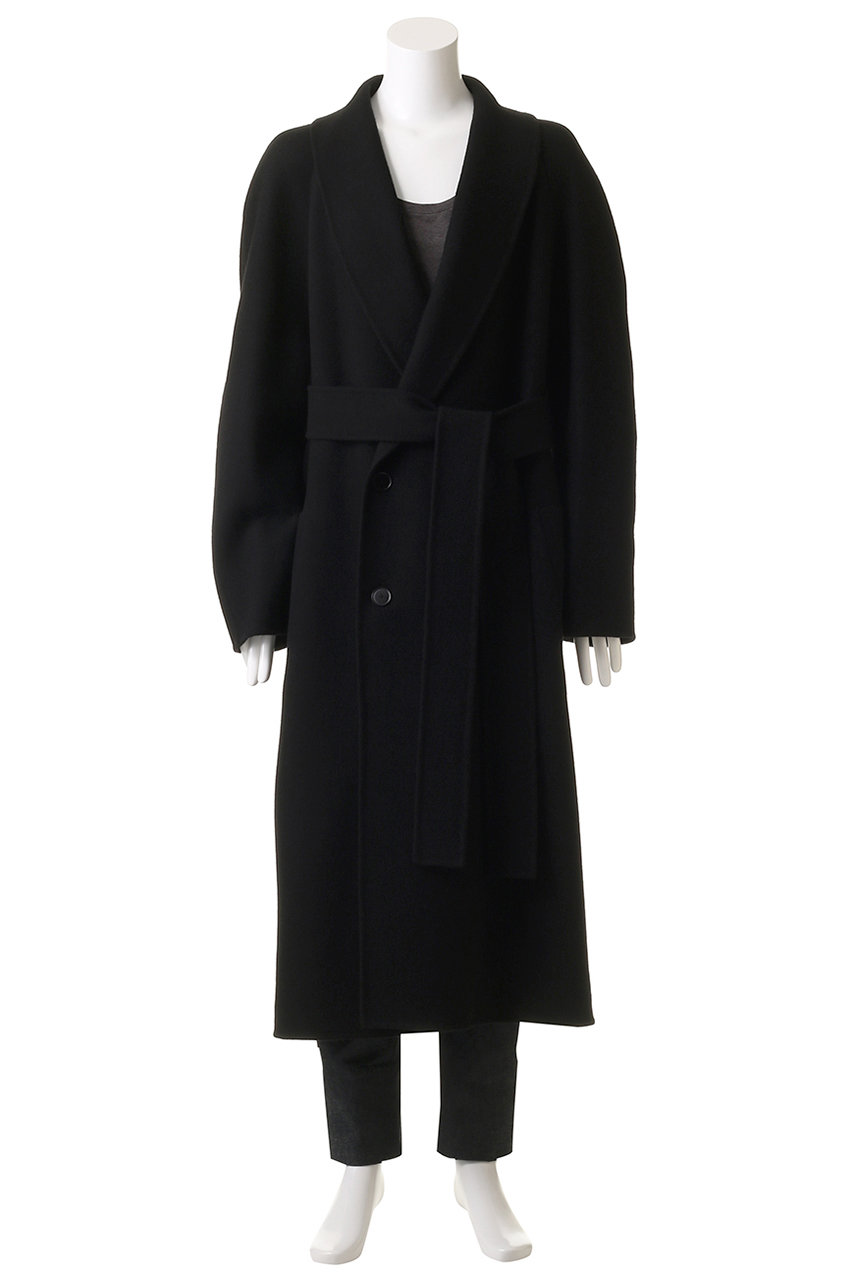 THE ROW | ザ ロウ（ザ ロー)｜【MEN】FERRO COAT/ブラック の通販｜ELLESHOP・(エル・ショップ)