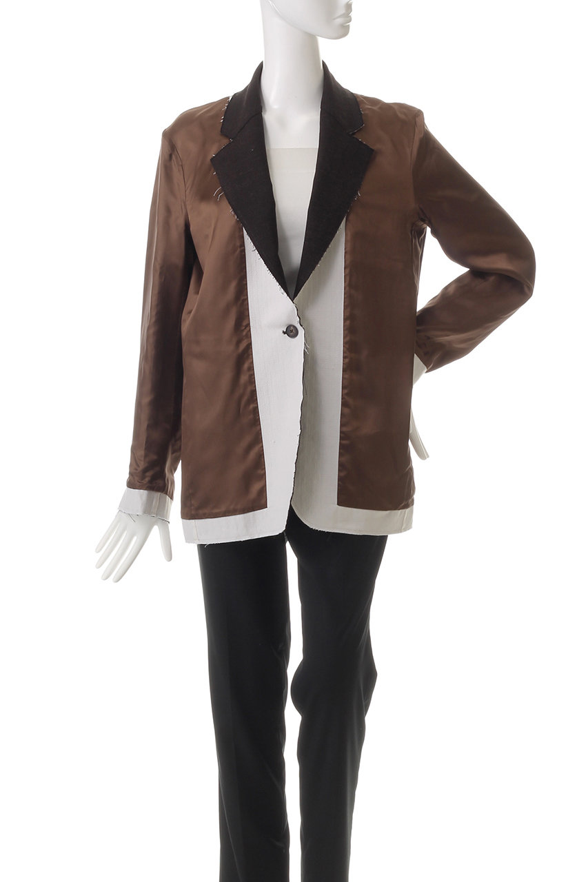 【関税込み】The Row ブラウン Lysandre テーラードジャケット THE ROW | ザ ロウ（ザ ロー)｜LYSANDRE JACKET/ダークブラウン