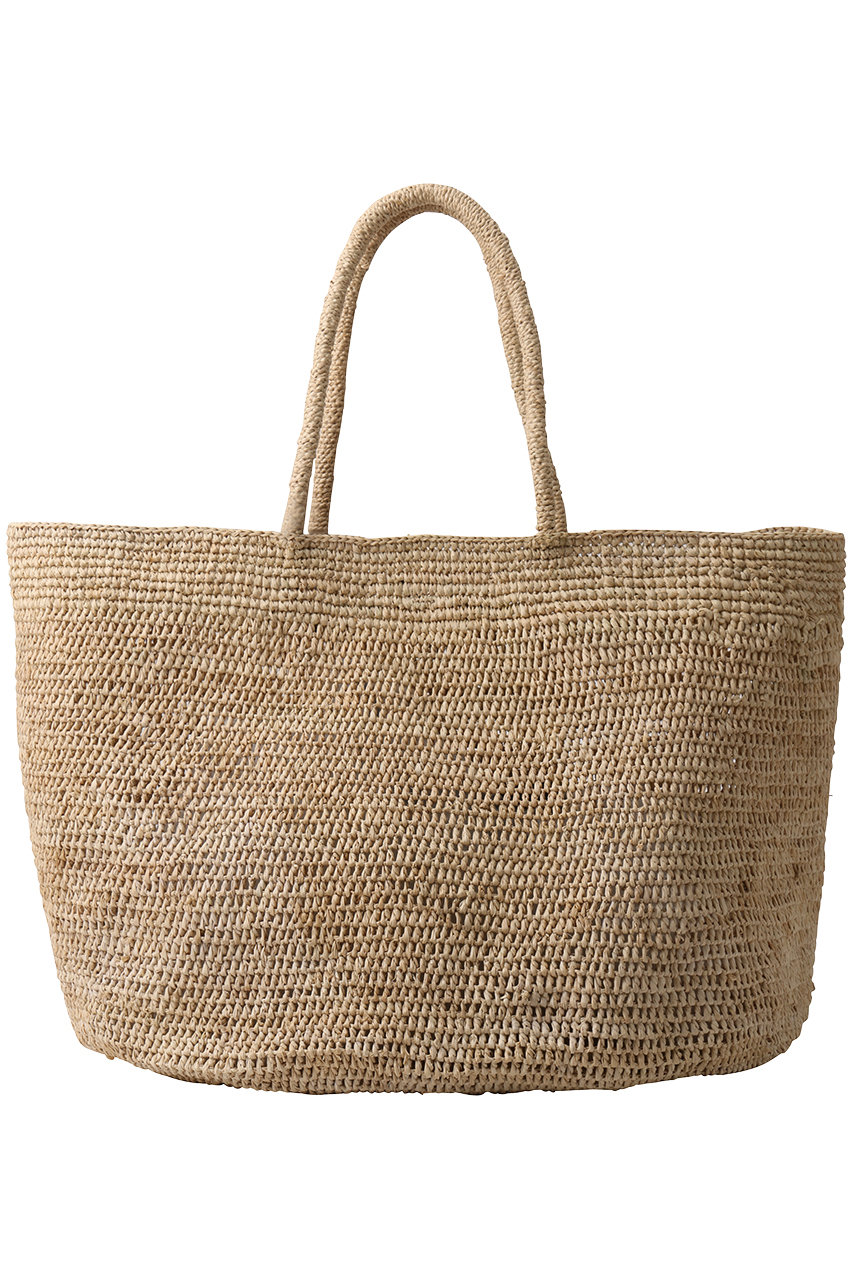THE ROW「OREGON」　カゴバッグ The Row THE ROW Raffia Oregon Bag Black 1453173 – FASHIONPHILE
